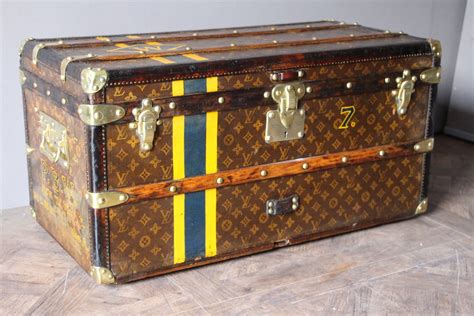 louis vuitton steamer trunk serial numbers|Louis Vuitton original trunk.